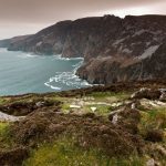 Slieve League cliffs in Donegal Ireland