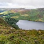 lake near Glendalough along the Wicklow Way in Ireland