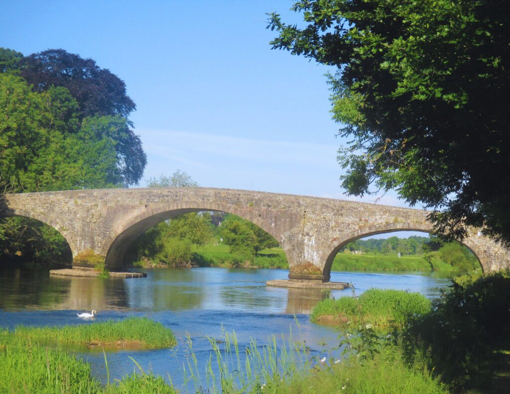 Stone Bridge over River Suir Ireland