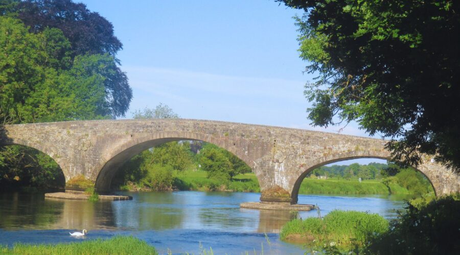 Stone Bridge over River Suir Ireland